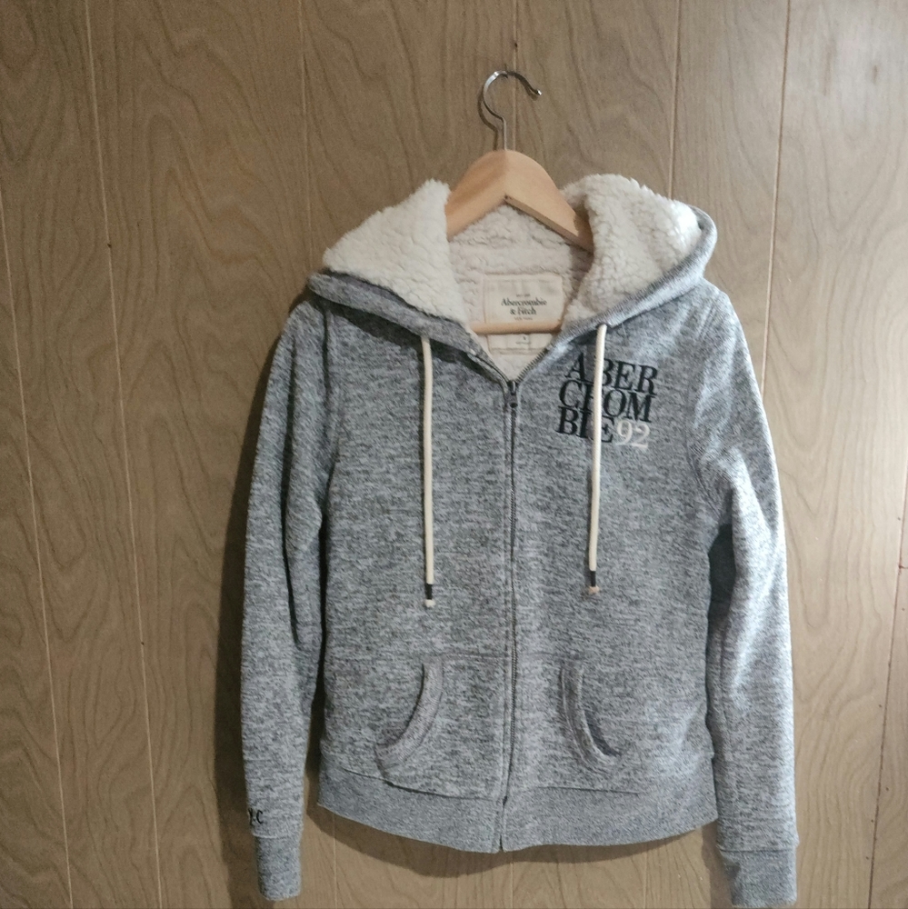 Abercrombie & Fitch Sherpa lined Hoodie